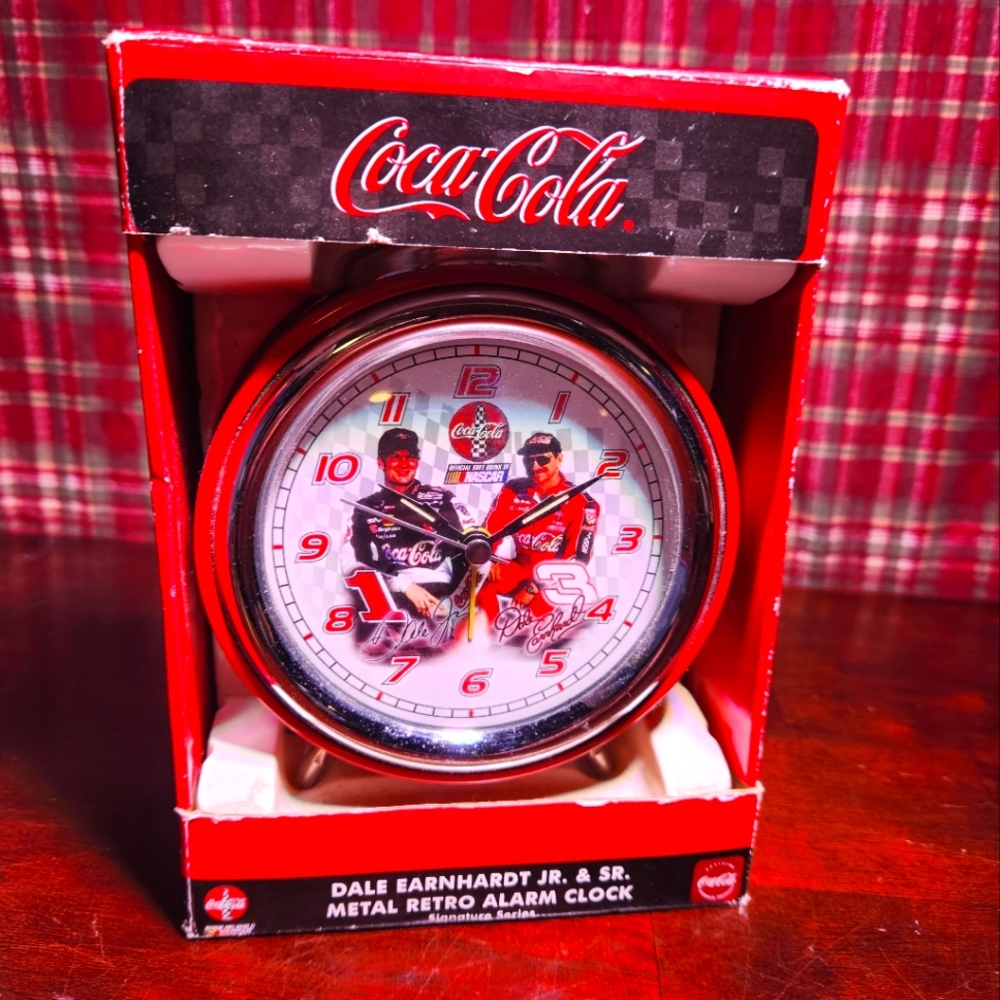 Nascar collectible alarm clock